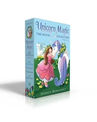 Unicorn Magic Colecția Regală Cărțile 1-4: Unicornul de ziua Bellei; Unde e Glimmer?; Verde de invidie; Comoara ascunsă - Unicorn Magic the Royal Collection Books 1-4: Bella's Birthday Unicorn; Where's Glimmer?; Green with Envy; The Hidden Treasure
