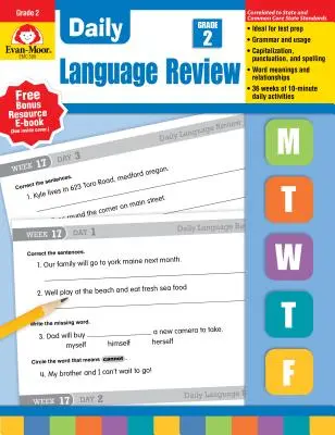 Daily Language Review Gradul 2 - Daily Language Review Grade 2