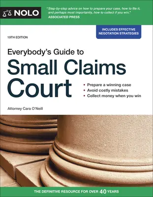 Ghidul tuturor pentru tribunalul pentru cereri cu valoare redusă - Everybody's Guide to Small Claims Court