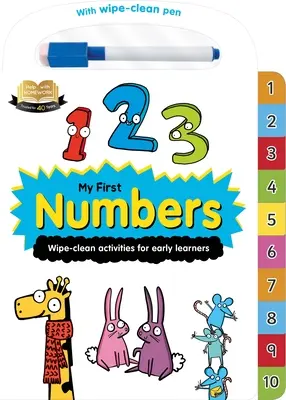 Ajutor cu temele: Primele mele numere: Caiet de lucru de șters și curățat pentru copiii de peste 2 ani - Help with Homework: My First Numbers: Wipe-Clean Workbook for 2+ Year-Olds