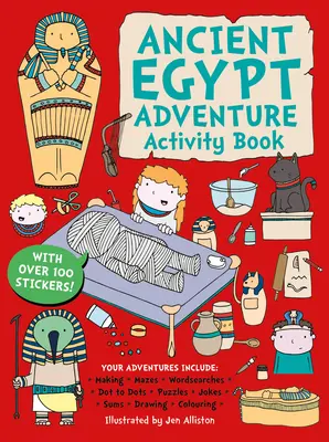 Carte de activități de aventură în Egiptul Antic - Ancient Egypt Adventure Activity Book