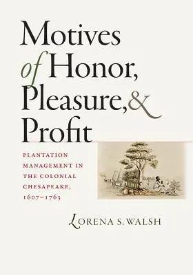 Motive de onoare, plăcere și profit: Managementul plantațiilor în Chesapeake-ul colonial, 1607-1763 - Motives of Honor, Pleasure, and Profit: Plantation Management in the Colonial Chesapeake, 1607-1763