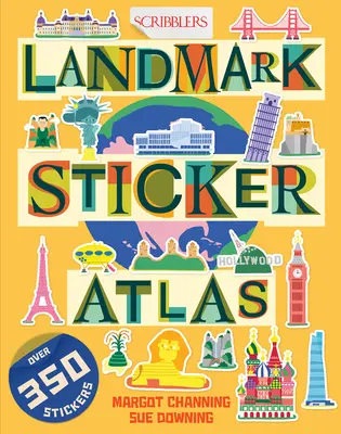 Atlas cu autocolante Landmark - Landmark Sticker Atlas