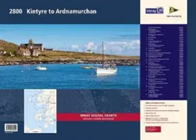Pachet de hărți Imray 2800 - Pachet de hărți de la Kintyre la Ardnamurchan - Imray 2800 Chart Pack - Kintyre to Ardnamurchan Chart Pack