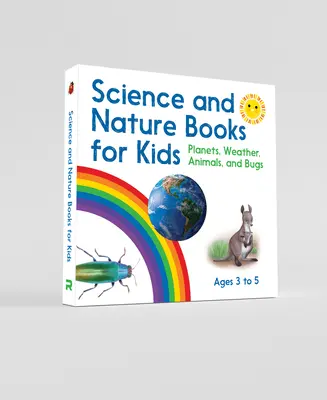 Science and Nature Books for Kids 3 to 5 Box Set: Planete, vreme, animale și insecte - Science and Nature Books for Kids 3 to 5 Box Set: Planets, Weather, Animals, and Bugs