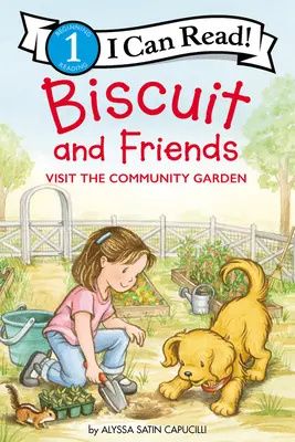 Biscuit și prietenii săi vizitează grădina comunitară - Biscuit and Friends Visit the Community Garden