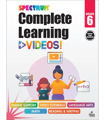 Carte de lucru Spectrum Complete Learning + Videos - Spectrum Complete Learning + Videos Workbook