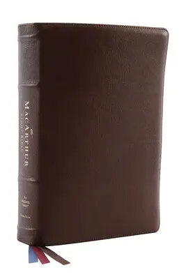 Nkjv, Biblia de studiu MacArthur, ediția a 2-a, piele de capră premium, negru, Premier Collection, Comfort Print: Dezlănțuirea adevărului lui Dumnezeu, verset cu verset - Nkjv, MacArthur Study Bible, 2nd Edition, Premium Goatskin Leather, Black, Premier Collection, Comfort Print: Unleashing God's Truth One Verse at a Ti