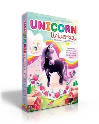 Colecția de bun venit Unicorn University: Twilight, Say Cheese!; Sapphire's Special Power; Shamrock's Seaside Sleepover; Comet's Big Win - Unicorn University Welcome Collection: Twilight, Say Cheese!; Sapphire's Special Power; Shamrock's Seaside Sleepover; Comet's Big Win