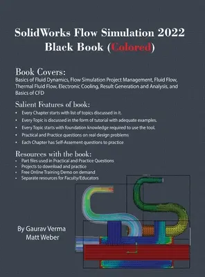 SolidWorks Flow Simulation 2022 Carte neagră (colorată) - SolidWorks Flow Simulation 2022 Black Book (Colored)