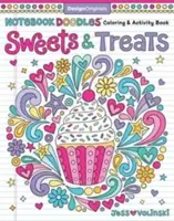Notebook Doodles Sweets & Treats: Carte de colorat și activități - Notebook Doodles Sweets & Treats: Coloring & Activity Book