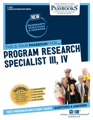 Specialist cercetare programe III/IV (C-4625): Ghid de studiu Passbooks - Program Research Specialist III/IV (C-4625): Passbooks Study Guide