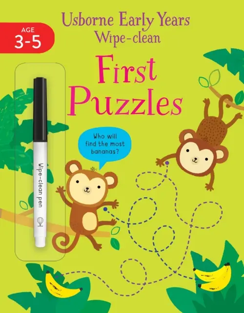 Primele puzzle-uri șterse de la începutul anilor - Early Years Wipe-Clean First Puzzles