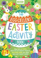 Carte de activități de Paște cu ouă - plină de labirinturi, puzzle-uri cu diferențe, perechi potrivite și alte jocuri geniale cu iepurași - Egg-cellent Easter Activity Book - Choc-full of mazes, spot-the-difference puzzles, matching pairs and other brilliant bunny games