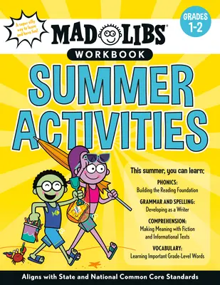 Caiet de lucru Mad Libs: Activități de vară: Cel mai mare joc de cuvinte din lume - Mad Libs Workbook: Summer Activities: World's Greatest Word Game