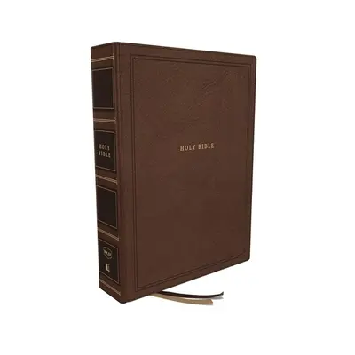 Nkjv, Reference Bible, Wide Margin Large Print, Leathersoft, Brown, Red Letter Edition, Comfort Print: Sfânta Biblie, Noua versiune King James - Nkjv, Reference Bible, Wide Margin Large Print, Leathersoft, Brown, Red Letter Edition, Comfort Print: Holy Bible, New King James Version