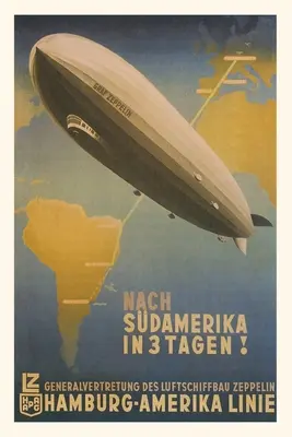 Jurnal de epocă Graf Zeppelin către America de Sud - Vintage Journal Graf Zeppelin to South America