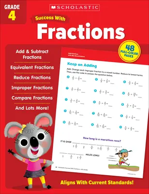 Scholastic Success with Fractions Gradul 4 - Scholastic Success with Fractions Grade 4