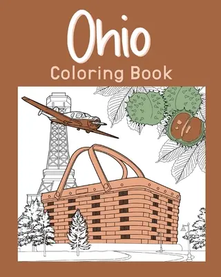 Ohio carte de colorat - Ohio Coloring Book