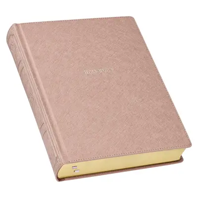 Sfânta Biblie KJV, Biblie de luat notițe cu tipar mare, copertă cartonată din piele artificială - versiunea King James, Mauve perlat - KJV Holy Bible, Large Print Note-Taking Bible, Faux Leather Hardcover - King James Version, Pearlescent Mauve