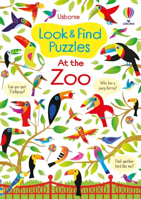 Caută și găsește puzzle-uri la grădina zoologică - Look and Find Puzzles At the Zoo