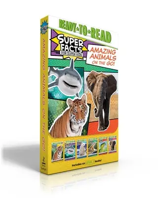 Animale uimitoare pe drum!: Tigrii nu pot toarce!; Rechinii nu pot zâmbi!; Blana ursului polar nu este albă!; Aligatorii și crocodilii nu pot mesteca!; Șerpii sm - Amazing Animals on the Go!: Tigers Can't Purr!; Sharks Can't Smile!; Polar Bear Fur Isn't White!; Alligators and Crocodiles Can't Chew!; Snakes Sm