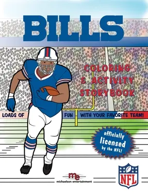 Buffalo Bills Carte de povești de colorat și activități - Buffalo Bills Coloring & Activity Storybook