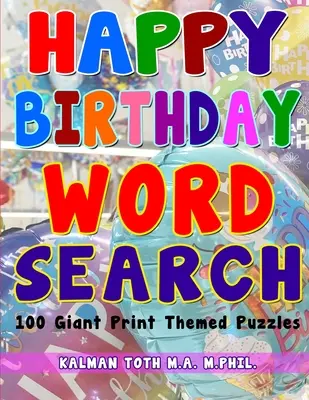 Căutarea cuvintelor pentru ziua de naștere fericită - Happy Birthday Word Search