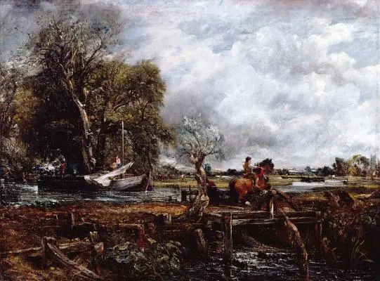 John Constable - Calul săltăreț - John Constable - The Leaping Horse