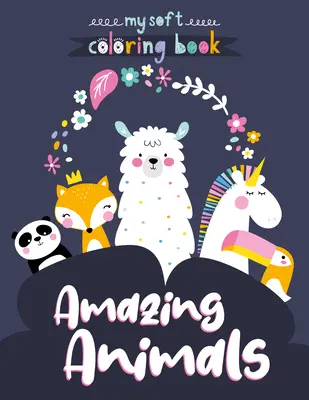 Carte de colorat cu animale uimitoare - Amazing Animals Coloring Book