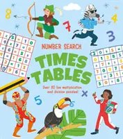 Căutarea numerelor: Times Tables - Peste 80 de puzzle-uri distractive cu înmulțiri și împărțiri! - Number Search: Times Tables - Over 80 Fun Multiplication and Division Puzzles!