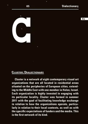 Grup: Dialectare - Cluster: Dialectionary
