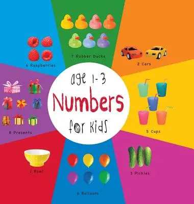 Numere pentru copii de 1-3 ani (Engage Early Readers: Children's Learning Books) cu EBOOK GRATUIT - Numbers for Kids age 1-3 (Engage Early Readers: Children's Learning Books) with FREE EBOOK