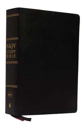 Biblia de studiu NKJV, piele Premium Bonded Leather, negru, ediția Red Letter, Comfort Print: Resursa completă pentru studierea Cuvântului lui Dumnezeu - NKJV Study Bible, Premium Bonded Leather, Black, Red Letter Edition, Comfort Print: The Complete Resource for Studying God's Word