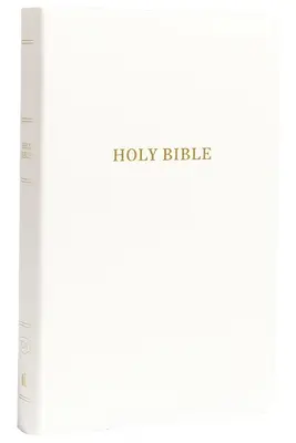 KJV, Biblie pentru cadouri și premii, imitație de piele, alb, ediție cu litere roșii - KJV, Gift and Award Bible, Imitation Leather, White, Red Letter Edition