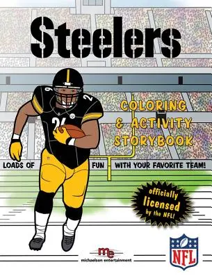 Pittsburgh Steelers Carte de povești de colorat și activități - Pittsburgh Steelers Coloring & Activity Storybook