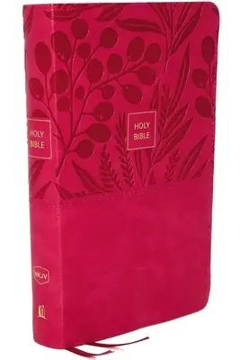 Nkjv, Biblia de referință, Personal Size Large Print, Leathersoft, roz, Red Letter Edition, Comfort Print: Sfânta Biblie, Noua versiune King James - Nkjv, Reference Bible, Personal Size Large Print, Leathersoft, Pink, Red Letter Edition, Comfort Print: Holy Bible, New King James Version