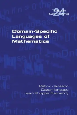 Limbaje specifice domeniului matematicii - Domain-Specific Languages of Mathematics