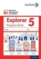 Numicon: Geometrie, măsurare și statistică 5 Explorer Progress Book - Numicon: Geometry Measurement and Statistics 5 Explorer Progress Book