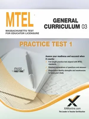 MTEL Curriculum general 03 Test de practică 1 - MTEL General Curriculum 03 Practice Test 1