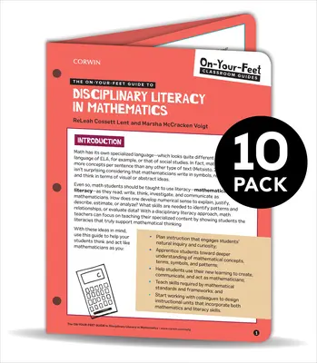 BUNDLE: Lent: The On-Your-Feet Guide to Disciplinary Literacy in Math: 10 pachete - BUNDLE: Lent: The On-Your-Feet Guide to Disciplinary Literacy in Math: 10 Pack
