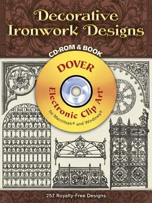 Modele decorative de feronerie [Cu CD_Rom] - Decorative Ironwork Designs [With CD_Rom]
