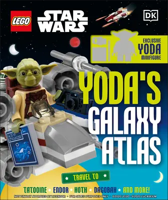 Lego Star Wars Atlasul galactic al lui Yoda: Cu minifigurina Lego Yoda în exclusivitate - Lego Star Wars Yoda's Galaxy Atlas: With Exclusive Yoda Lego Minifigure