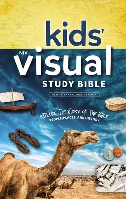 Niv, Kids' Visual Study Bible, copertă cartonată, albastru, interior color: Explorează povestea Bibliei - oameni, locuri și istorie - Niv, Kids' Visual Study Bible, Hardcover, Blue, Full Color Interior: Explore the Story of the Bible---People, Places, and History