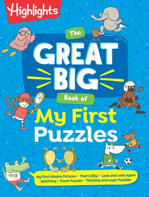 Marea carte de puzzle-uri My First - The Great Big Book of My First Puzzles