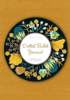 Dotted Bullet Journal: Medium A5 - 5.83X8.27 (Fall Wreath)