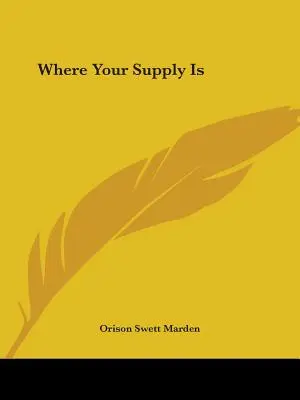 Unde îți este aprovizionarea - Where Your Supply Is