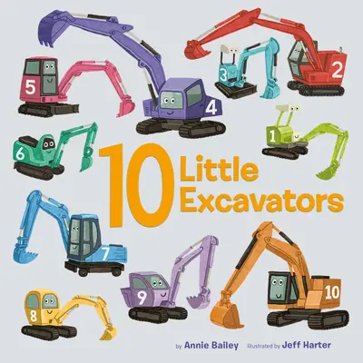 10 excavatoare mici - 10 Little Excavators
