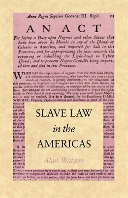 Dreptul sclavilor în America - Slave Law in the Americas