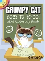 Grumpy Cat Goes to School Mini carte de colorat - Grumpy Cat Goes to School Mini Coloring Book